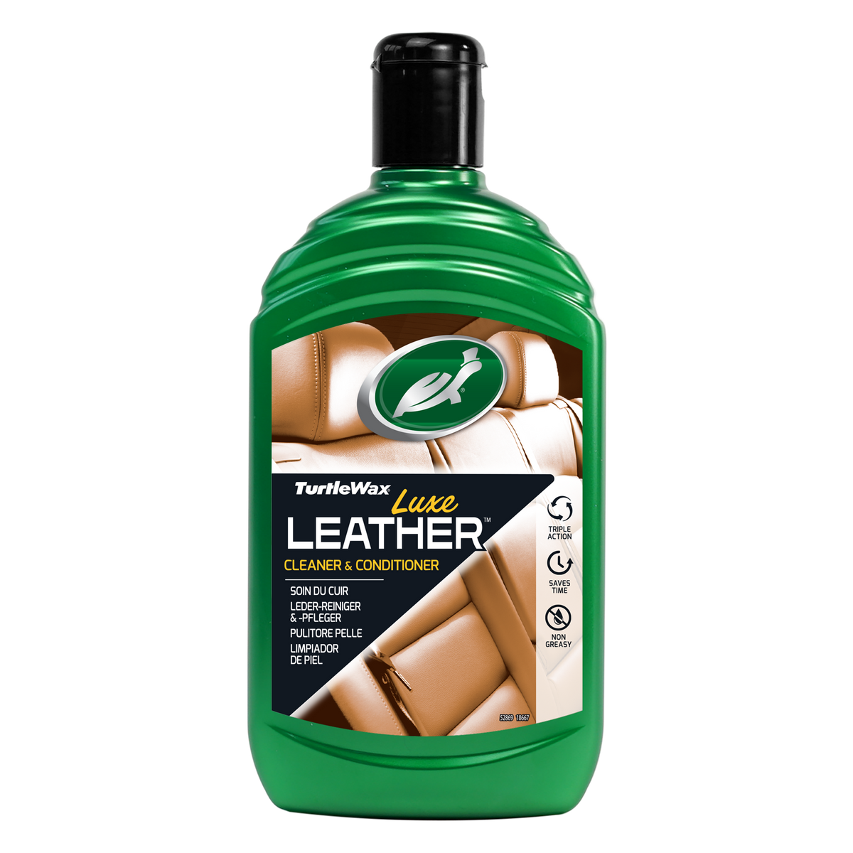 Turtle Wax Luxe Leather Cleaner & Conditioner FG7631 Καθαριστικό Μαλακτικό Δέρματος 500ml