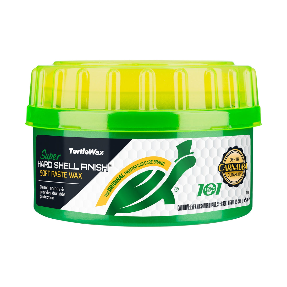 Turtle Wax Super Hard Shell Finish Κερί Γυαλίσματος Σε Πάστα Με Σφουγγάρι 397ml