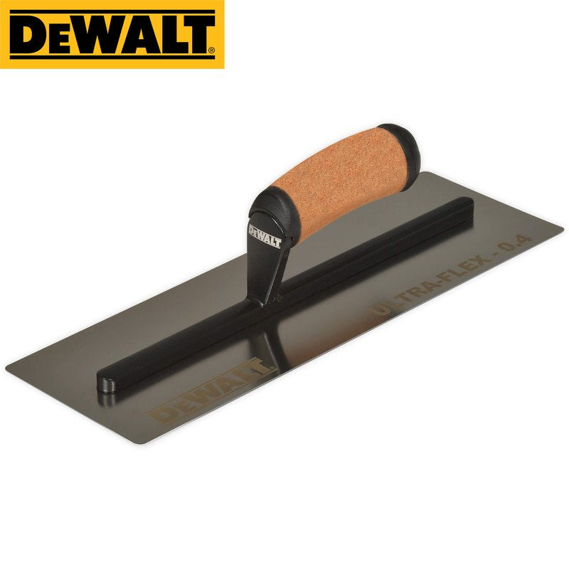 DeWalt 2-963 Ανοξείδωτη Σπάτουλα Φινιρίσματος Με Δερμάτινη Λαβή - Λάμα Επίπεδη 0.7mm 16" 406mm
