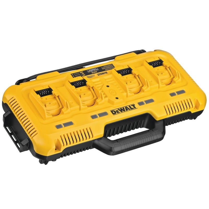 Dewalt DCB104-QW Ταχυφορτιστής 4 Θέσεων Μπαταριών XR Flexvolt Powerstack 8Α 10.8-12-14.4-18V Li-Ion