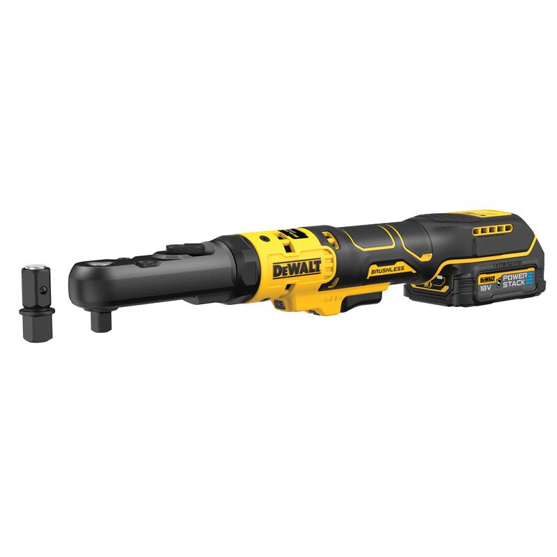 DeWalt DCF510E2G-QW Brushless Καστάνια Μπαταρίας 18V Li-Ion 1/2" 3/8" Με 2 Μπατ.1.7Ah - Φορτιστή - Βαλίτσα