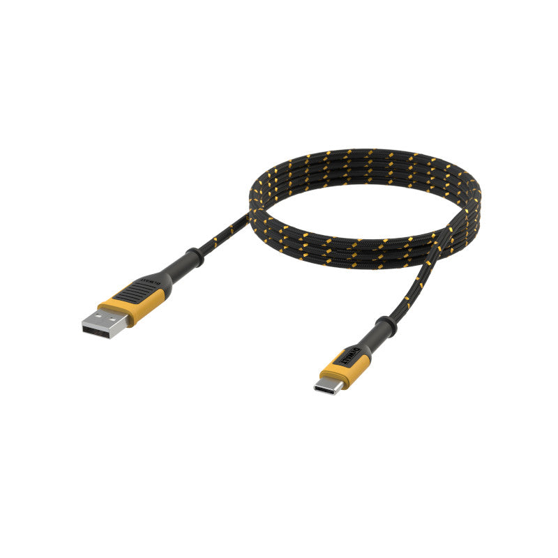 DeWalt 1311348DWG Ενισχυμένο Καλώδιο USB-A σε Type-C 1.8mtr