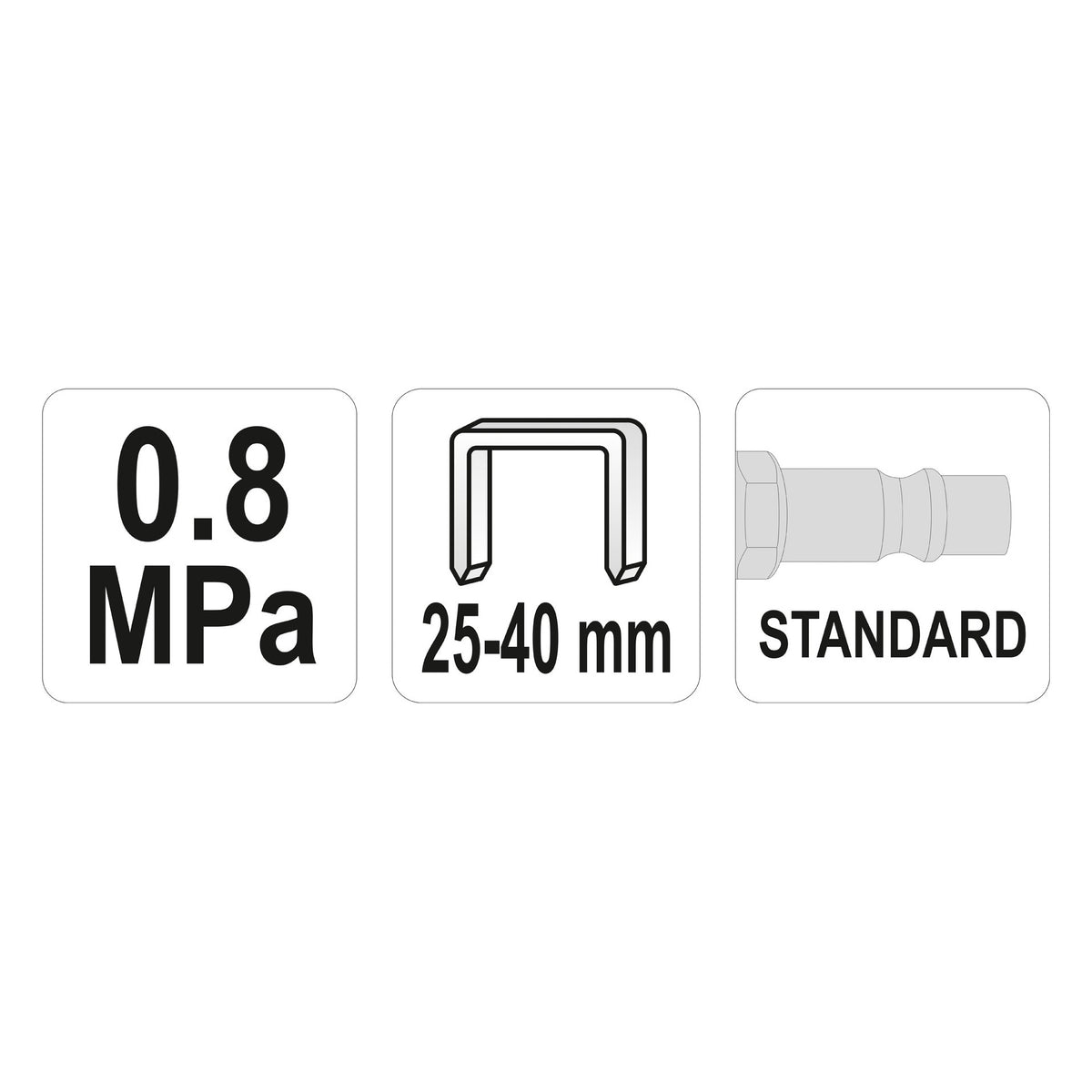 YATO YT-09202 Καρφωτικό 25-40mm