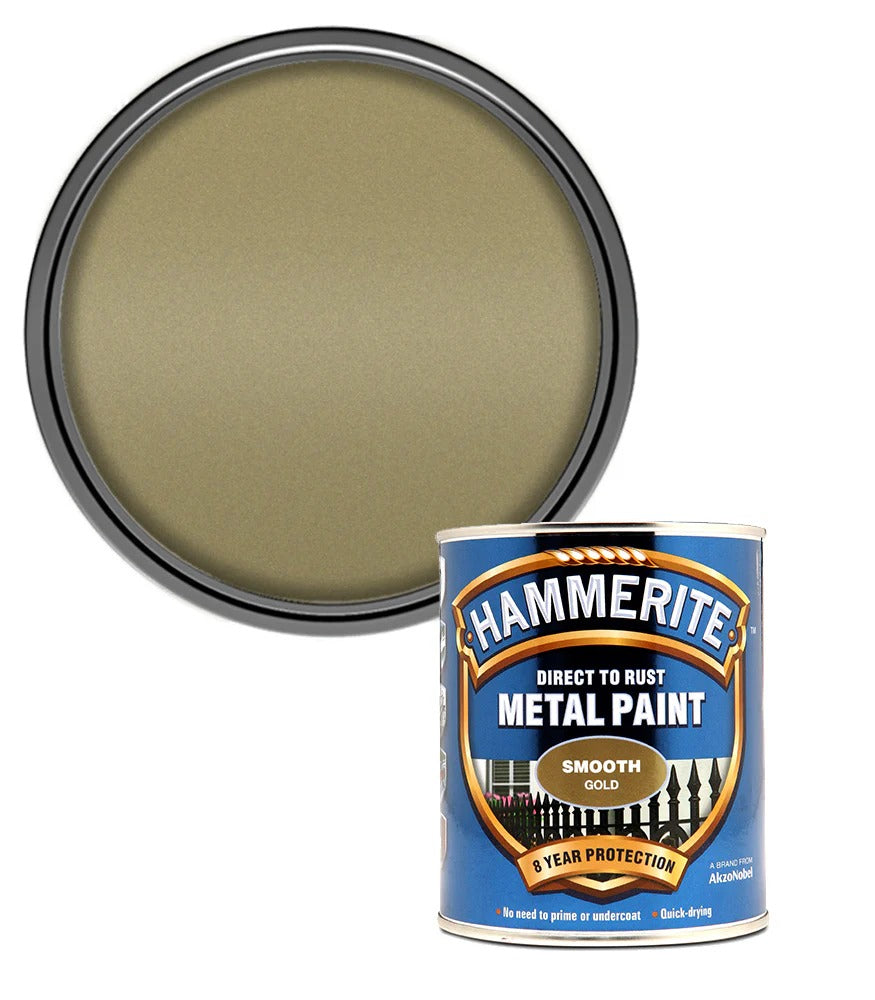 Hammerite Direct-To-Rust Χρώμα Προστασίας Μετάλλων Απευθείας Στη Σκουριά ΛΕΙΟ 750ml ΚΑΦΕ