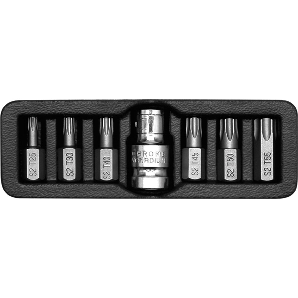 Yato YT-0410 Συλλογή Επαγγελματικές Μύτες Torx 1/2" Σετ 7 Τεμ