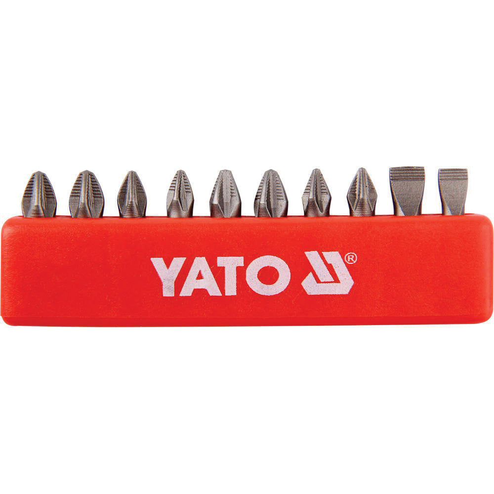 Yato YT-0482 Μύτες Διάφορες 25mm S2 Σετ 10 Τμχ