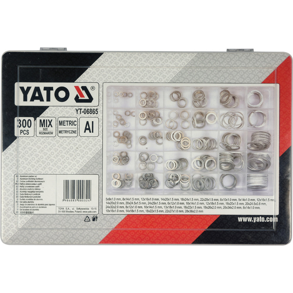 YATO - ΡΟΔΕΛΕΣ ΑΛΟΥΜΙΝΙΟΥ ΣΕΤ 150ΤΕΜ YT-06865