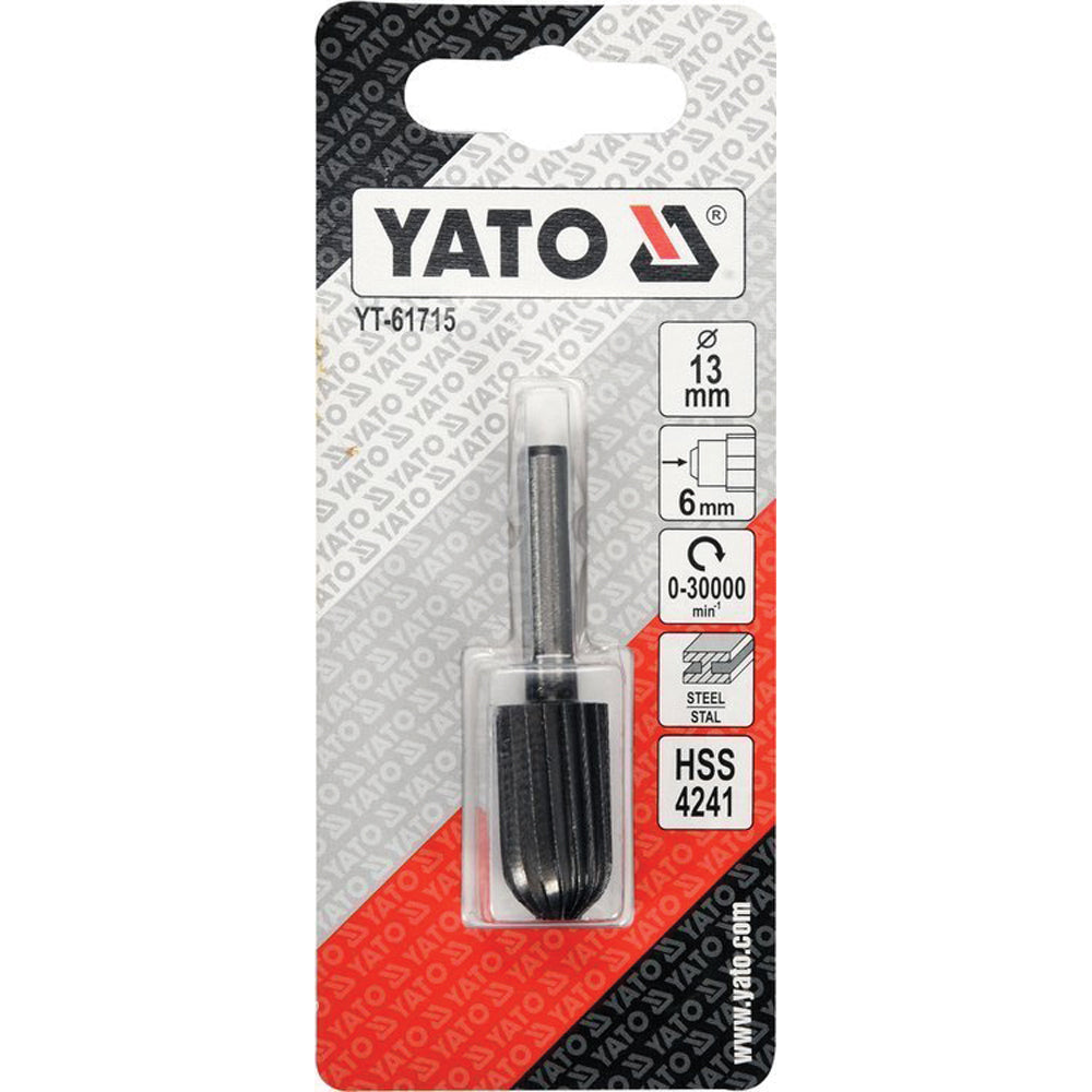 Yato YT-61715 Φρέζα Λείανσης Καθαρισμού Επεξεργασίας Μετάλλων HSS 13mm
