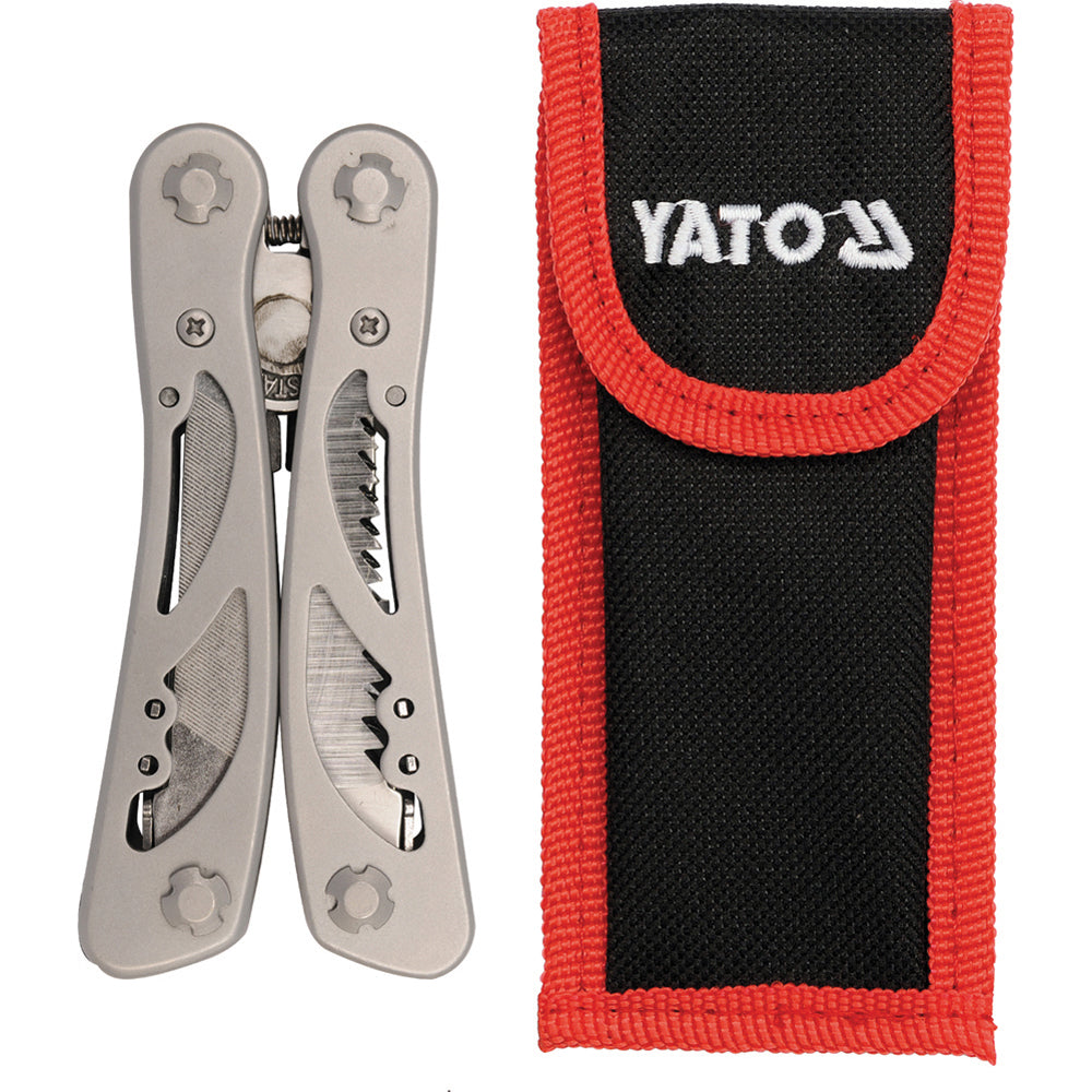 Yato YT-76043 Πολυεργαλείο 9 Χρήσεων Ανοξείδωτο Σε Υφασμάτινη Θήκη