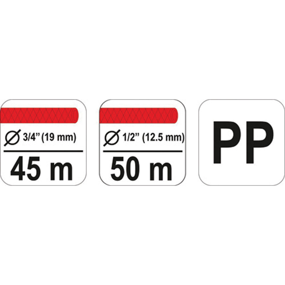 Yato YT-99852 Καρούλι Για Λάστιχο Κήπου 50mtr