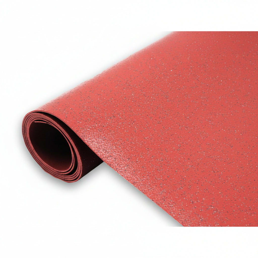 Πλαστικό Δάπεδο Αντιολισθηρό 1.5mm SPARKLE RED 2mtr