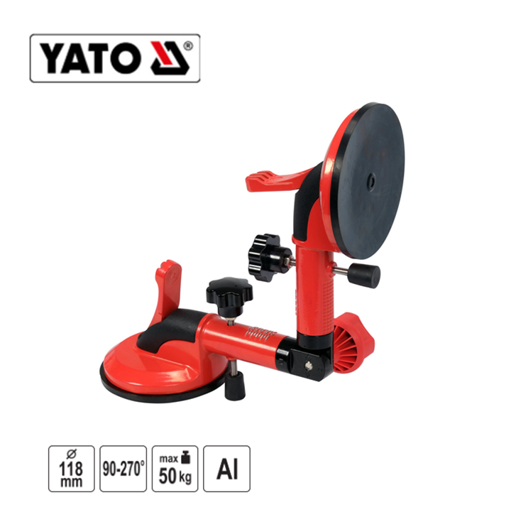 Yato YT-37214 Βεντούζα Τζαμιών Διπλή Ρυθμιζόμενη