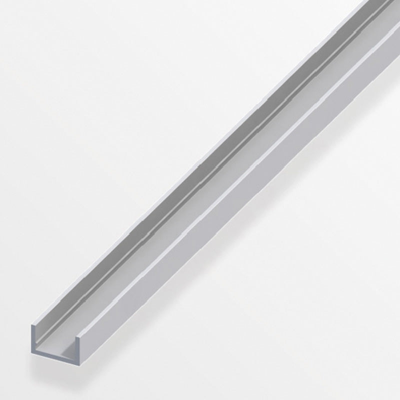 Προφίλ U από Ανοδειωμένο Αλουμίνιο 10x19.5x1.5mm 1mtr
