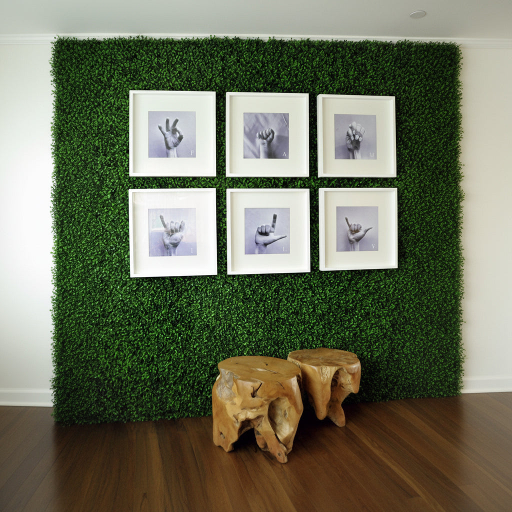 Κάθετος Διακοσμητικός Κήπος Φυλλωσιά Boxwood Berlin A146 50x50cm