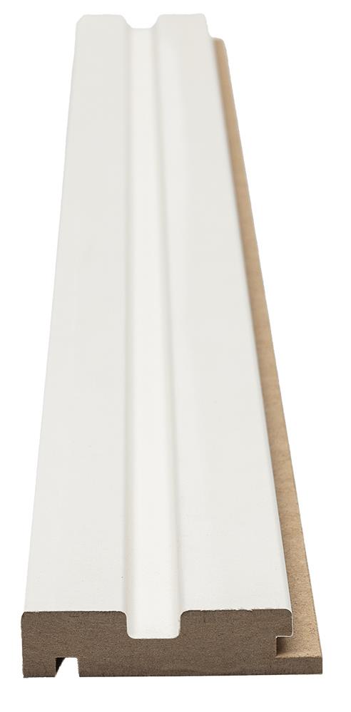 Πηχάκι Διπλό Έναρξης Για 3D Wall Panel MDF Beat ST 502040 White 16mm x 66,5mm 2.75mtr