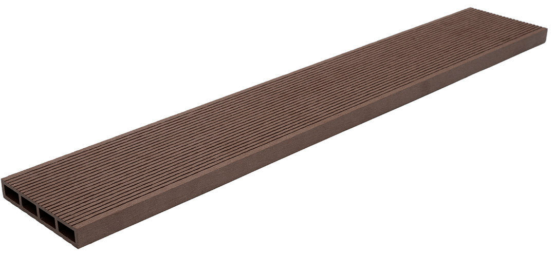 WPC Περίφραξης Διπλής Όψης 110 Dark Brown 110x20mm 3.6mtr