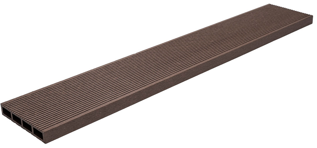 WPC Περίφραξης Διπλής Όψης 50110 Dark Brown 120x20mm 3.6mtr