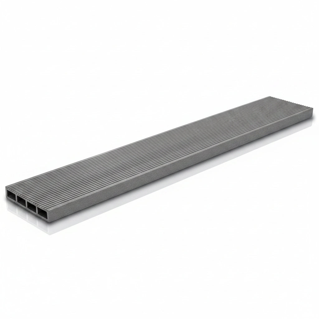 WPC Περίφραξης Διπλής Όψης 5055 Grey 120x20mm 3.6mtr
