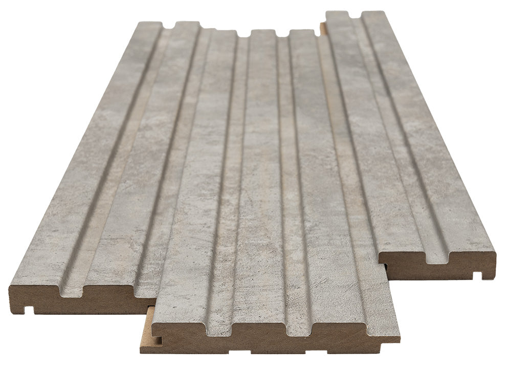 Πηχάκι Διπλό Έναρξης Για 3D Wall Panel MDF Beat ST 504070 Chicago Concrete 16mm x 66,5mm 2.75mtr
