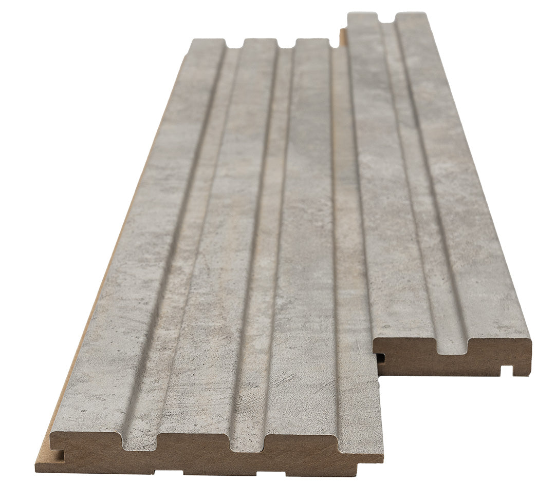 Πηχάκι Διπλό Έναρξης Για 3D Wall Panel MDF Beat ST 504070 Chicago Concrete 16mm x 66,5mm 2.75mtr