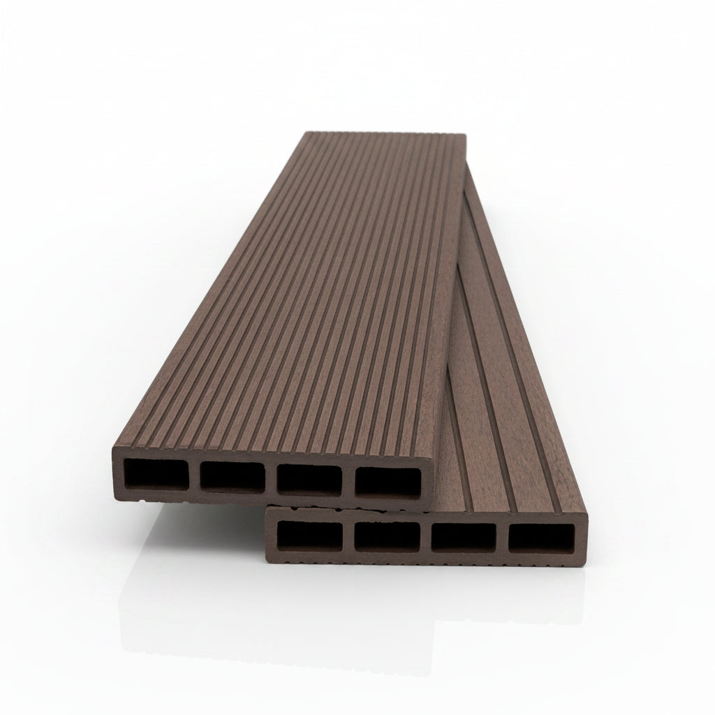 WPC Περίφραξης Διπλής Όψης 110 Dark Brown 110x20mm 3.6mtr