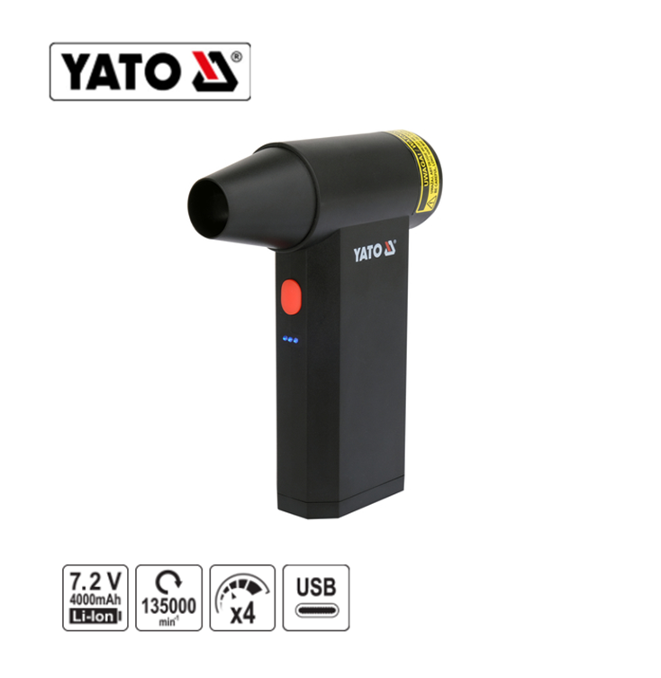 Yato YT-82938 Φυσητήρας (Blower) Μπαταρίας Επαναφορτιζόμενος Μini Turbo