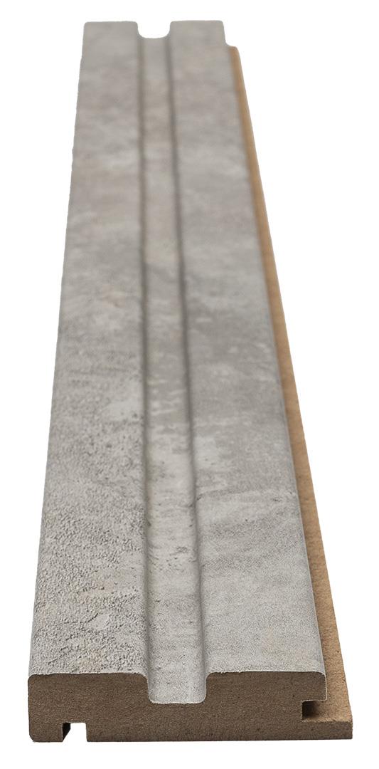 Πηχάκι Διπλό Έναρξης Για 3D Wall Panel MDF Beat ST 504070 Chicago Concrete 16mm x 66,5mm 2.75mtr