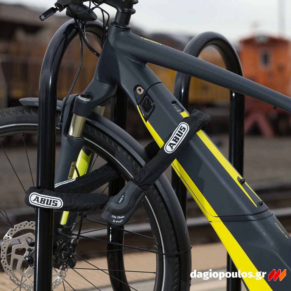 Abus 1060/170 GRANIT CityChain XPlus™ Κλειδαριά Μοτοσυκλέτας - Ποδηλάτου Αλυσίδας Με Κλειδί 170cm