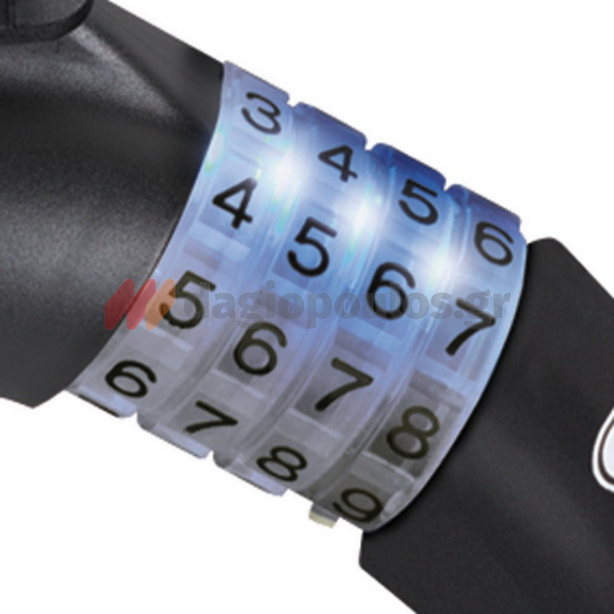 Abus 1450/185 Raydo Pro Κλειδαριά Ποδηλάτου Συρματόσχοινου Με Συνδυασμό 185cm