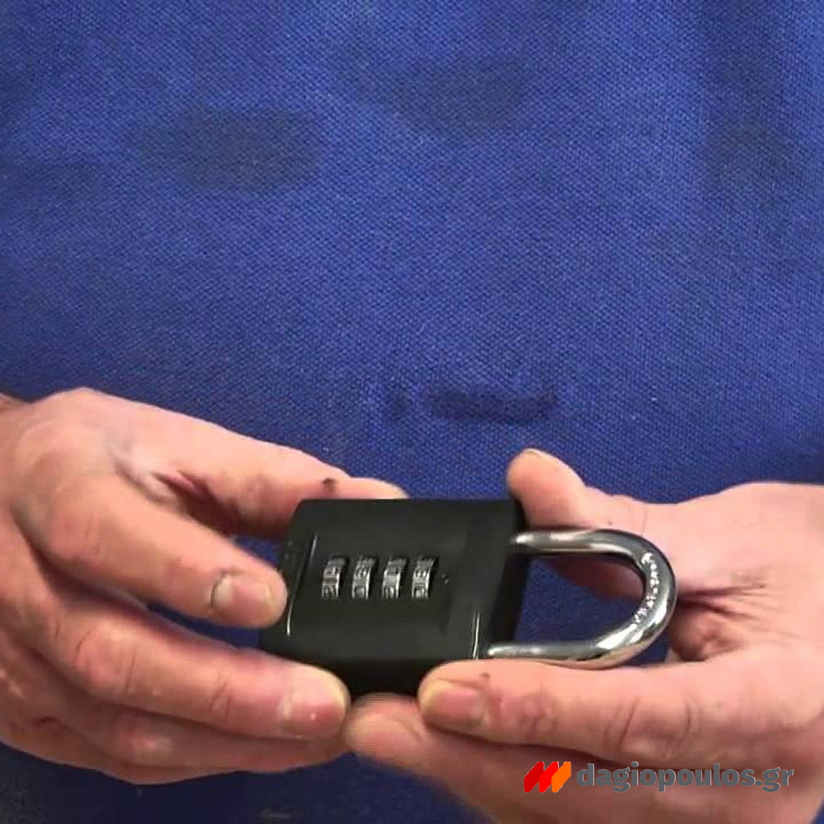 Abus 158/50 Λουκέτο Βαρέως Τύπου Με Προστασία Ψευδάργυρου Με Συνδυασμό 50mm