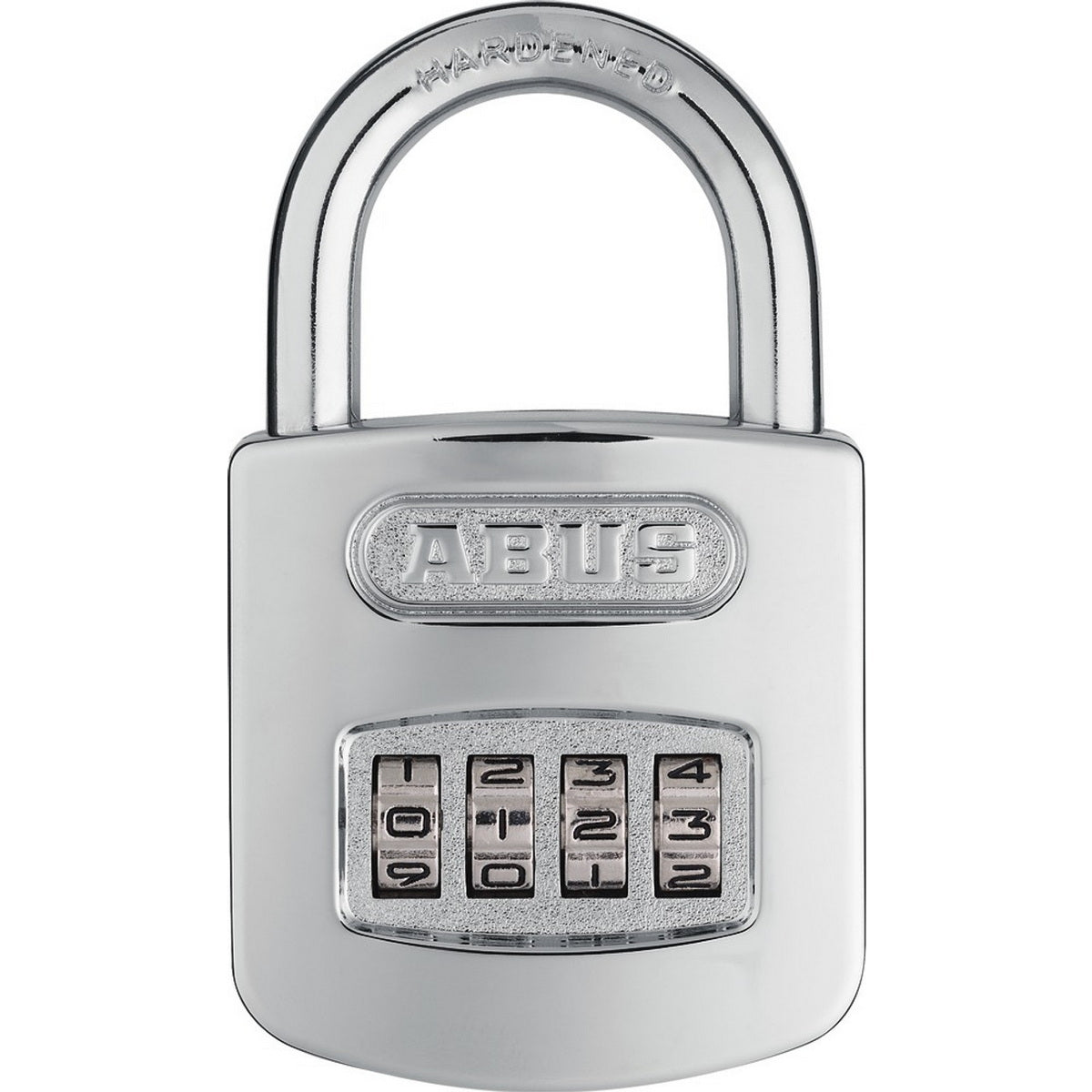Abus 160/50 Λουκέτο Ασφαλείας Επινικελωμένο Με Συνδυασμό 50mm
