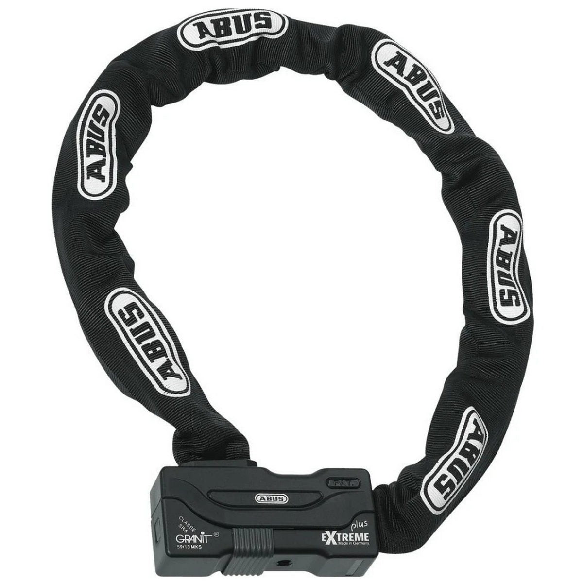 Abus 59/12HKS140 GRANIT™ Extreme XPlus™ Κλειδαριά Μοτοσυκλέτας - Ποδηλάτου Αλυσίδας Με Κλειδί 140cm