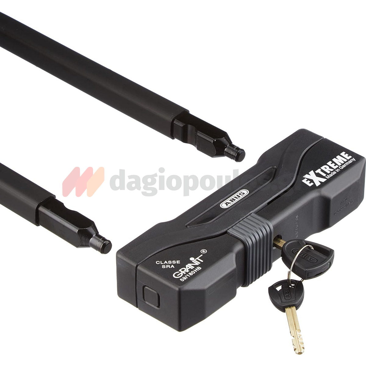 Abus 59/180 HB310 GRANIT™ Extreme XPlus™ Κλειδαριά Μοτοσυκλέτας - Ποδηλάτου "Πέταλο" 310mm