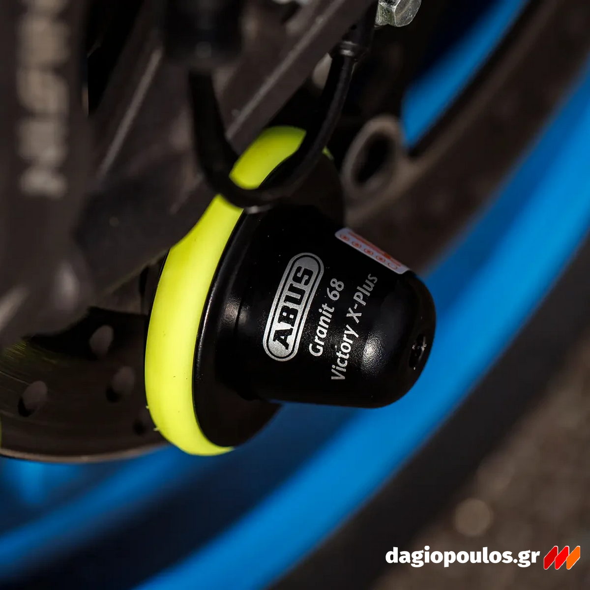 Abus 68 GRANIT™ Victory XPlus Half Κλειδαριά Μοτοσυκλέτας Δισκόφρενου
