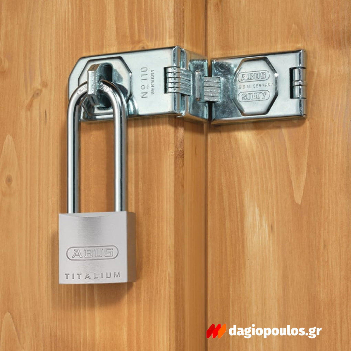 Abus 80Ti/40 HB63 Titalium Λουκέτο Υψηλής Ασφαλείας 63mm ΜΑΚΡΥΛΑΙΜΟ