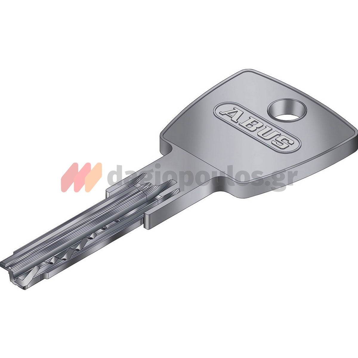 Abus D6 PSN Κύλινδρος Πόρτας Υπερασφαλείας Νίκελ