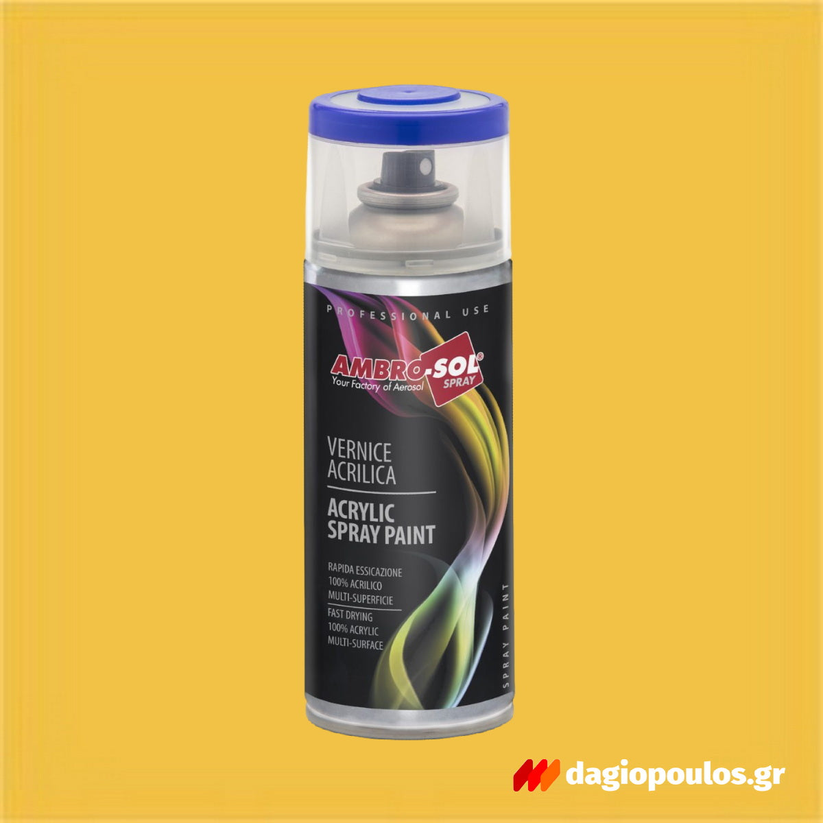 AmbroSol Spray Ακρυλικό Σπρέυ Βαφής Γενικής Χρήσης 400ml