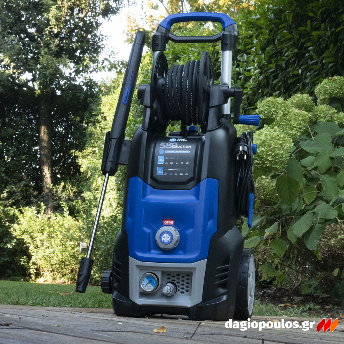 Annovi Reverberi AR-591 Series 5 14990 Πλυστικό Ρεύματος Υψηλής Πίεσης 180Bar 600Ltr/hr