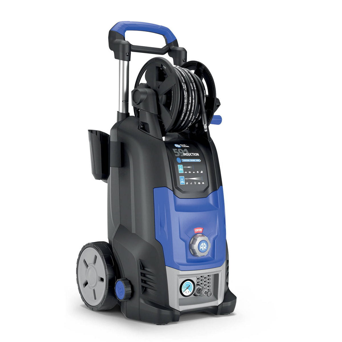 Annovi Reverberi AR-591 Series 5 14990 Πλυστικό Ρεύματος Υψηλής Πίεσης 180Bar 600Ltr/hr