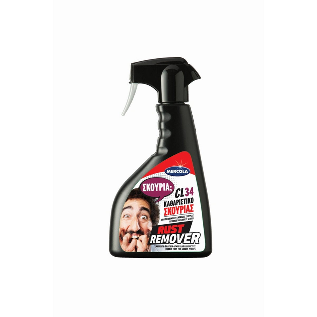 Mercola CL34 Rust Remover Cleaner Καθαριστικό Σκουριάς 500ml