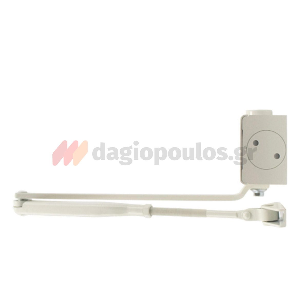 Cisa C1510 Μηχανισμός Επαναφοράς Θυρών (Σούστα) Ρυθμιζόμενος 80Kg ΛΕΥΚΟΣ