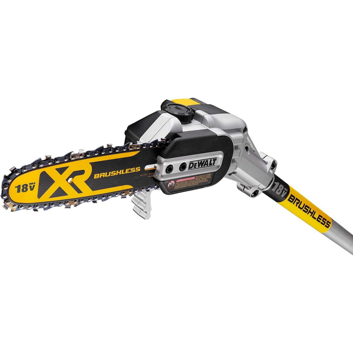 DeWalt DCMPS567P1-QW Brushless Τηλεσκοπικό Αλυσοπρίονο (Κονταροπρίονο) XR Li-Ion 18V 20cm Με Μπαταρία 5.0Ah