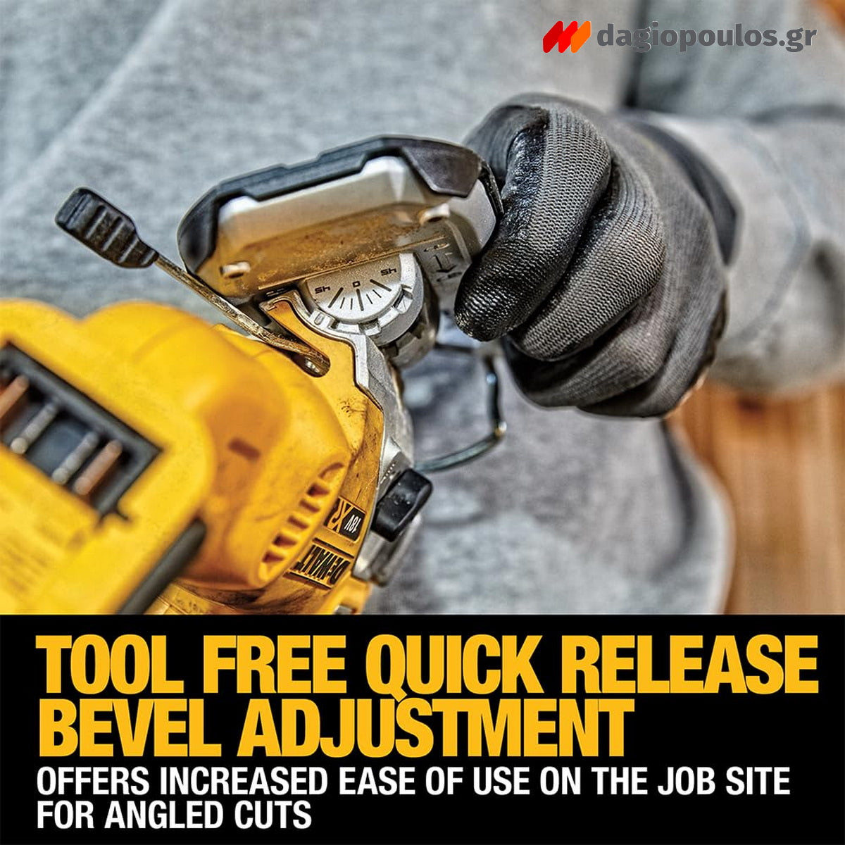 DeWalt DCS335N-XJ Brushless Σέγα Μπαταρίας XR 18V Li-Ion SOLO