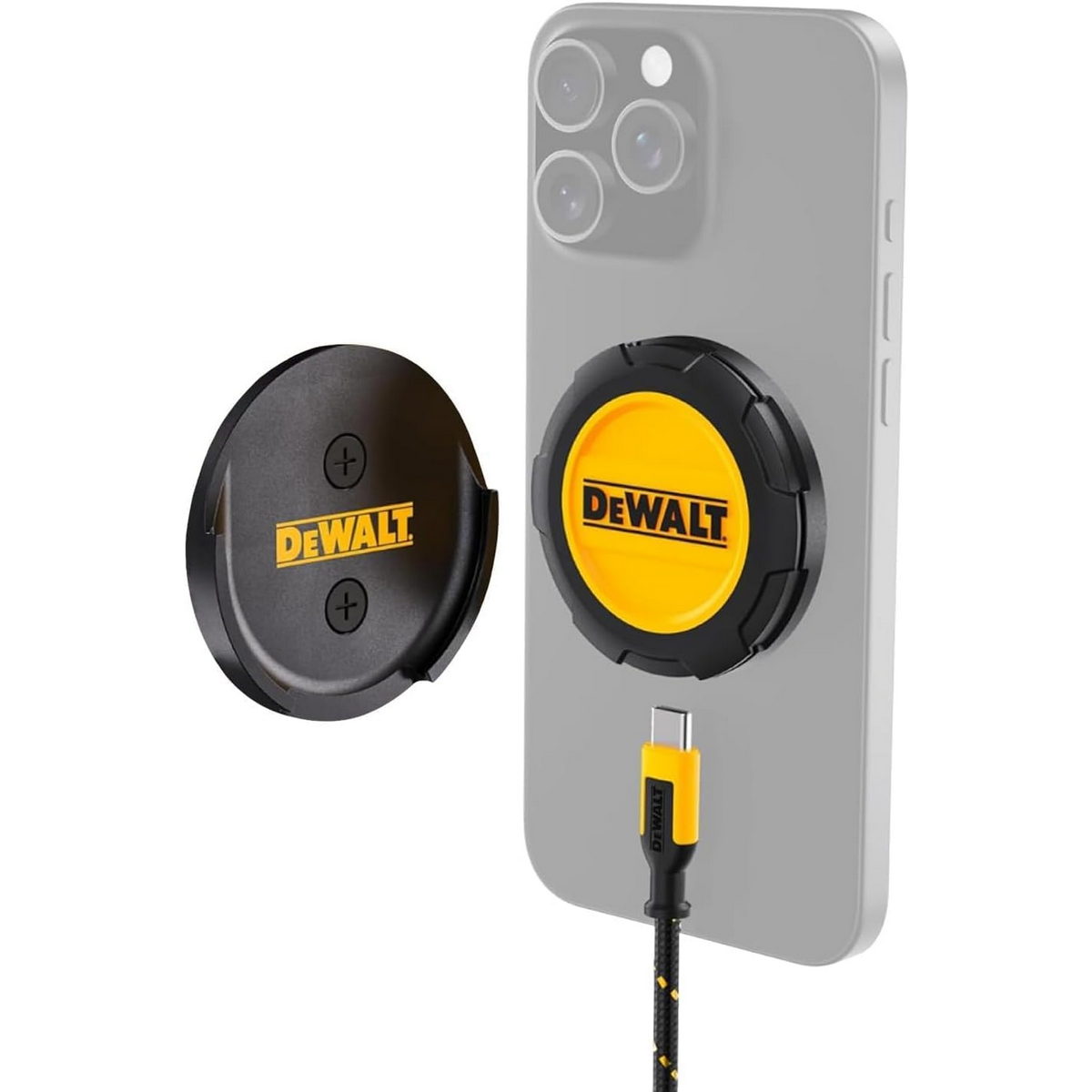 DeWalt 1410006DWG Ασύρματος Φορτιστής Με Καλώδιο Type-C σε Type-C 100W 1.2mtr