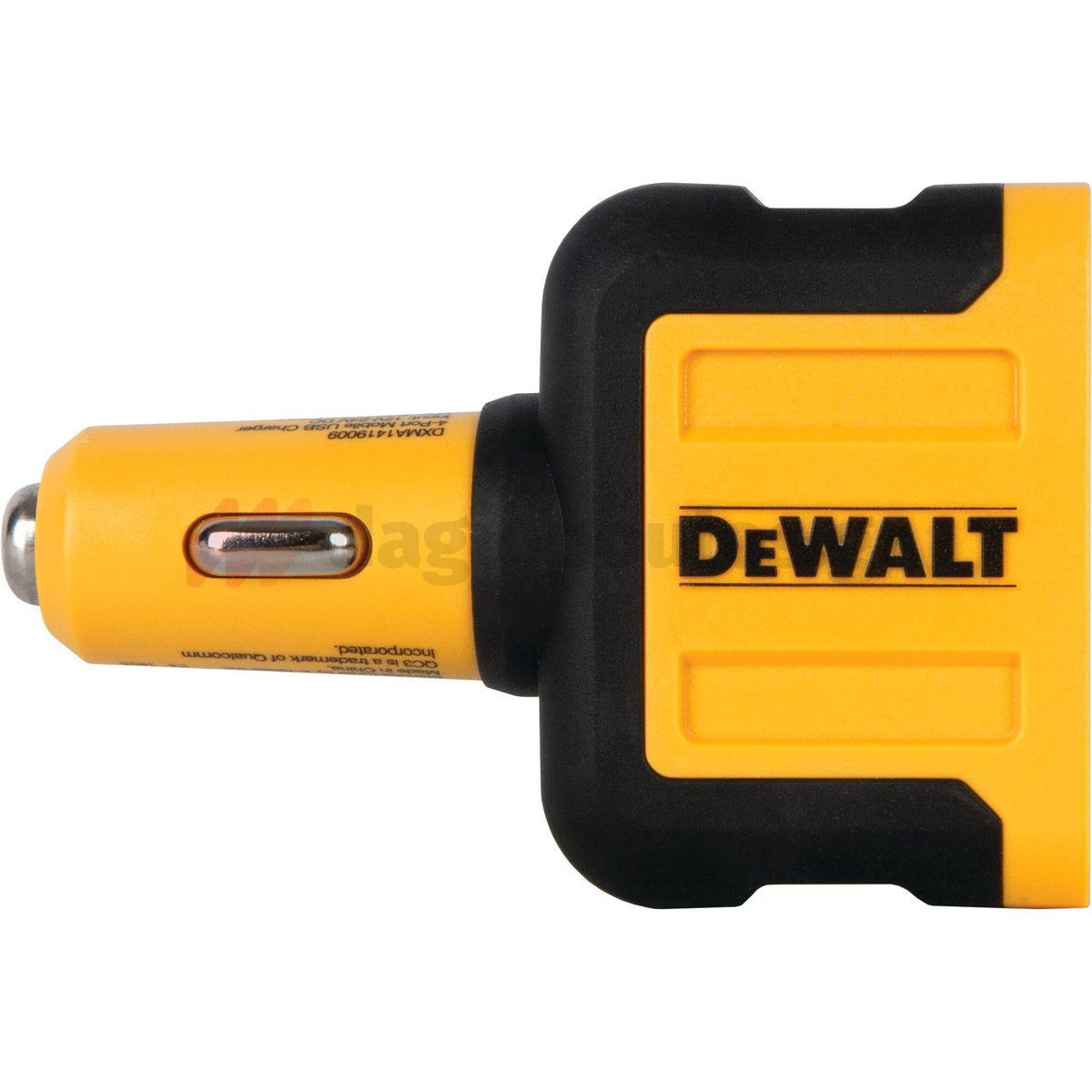 DeWalt 1419009DWG Φορτιστής Αυτοκινήτου USB PD 4 Θυρών 60W