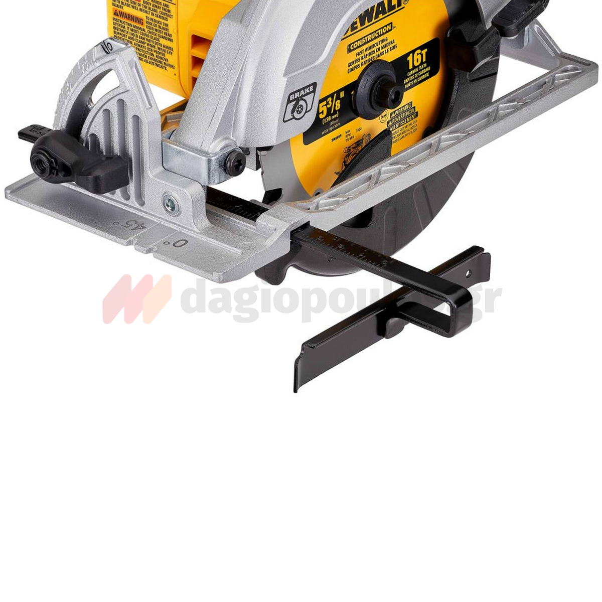 DeWalt DCS512P2-QW Brushless Δισκοπρίονο Χειρός Μπαταρίας 12V 140mm Με 2 Μπατ.5.0Ah - Βαλίτσα T-Stak