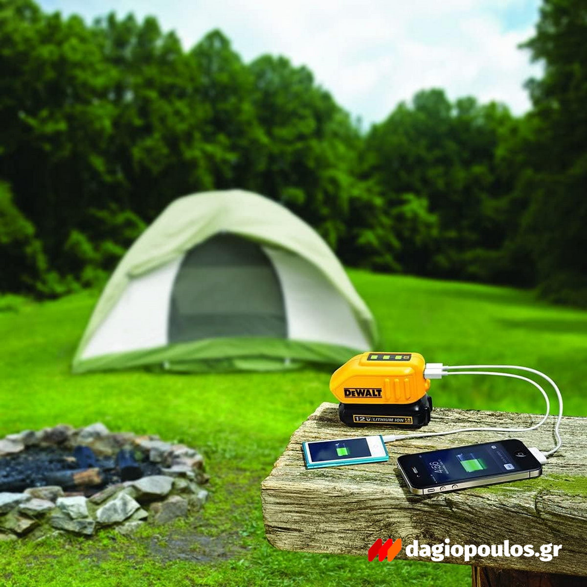 DeWalt DCB090 Αντάπτορας Φόρτισης XR Με Θύρα USB XR 10.8V-18.0V-54.0V Li-Ion