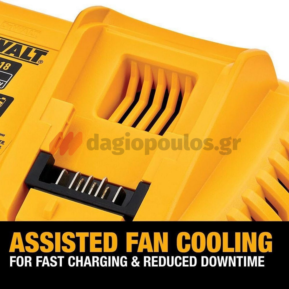 DeWalt DCB118-QW Ταχυφορτιστής Μπαταριών XR Flexvolt Powerstack 8Α 10.8-12-14.4-18V Li-Ion