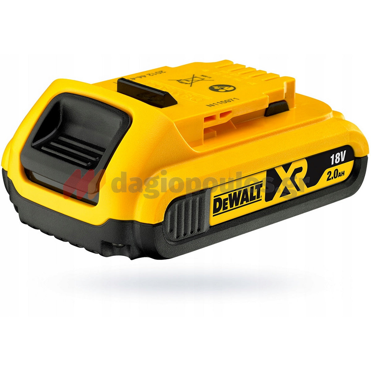 DeWalt DCB115D2-QW Σετ Φορτιστής DCB115 XR Flexvolt 18V Με 2 Μπαταρίες DCB183 18V Li-Ion XR 2.0Ah
