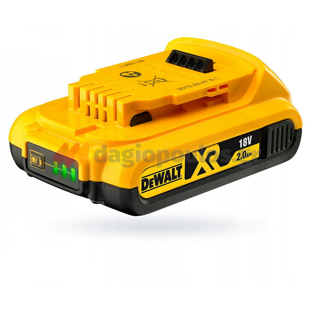 DeWalt DCB115D2-QW Σετ Φορτιστής DCB115 XR Flexvolt 18V Με 2 Μπαταρίες DCB183 18V Li-Ion XR 2.0Ah